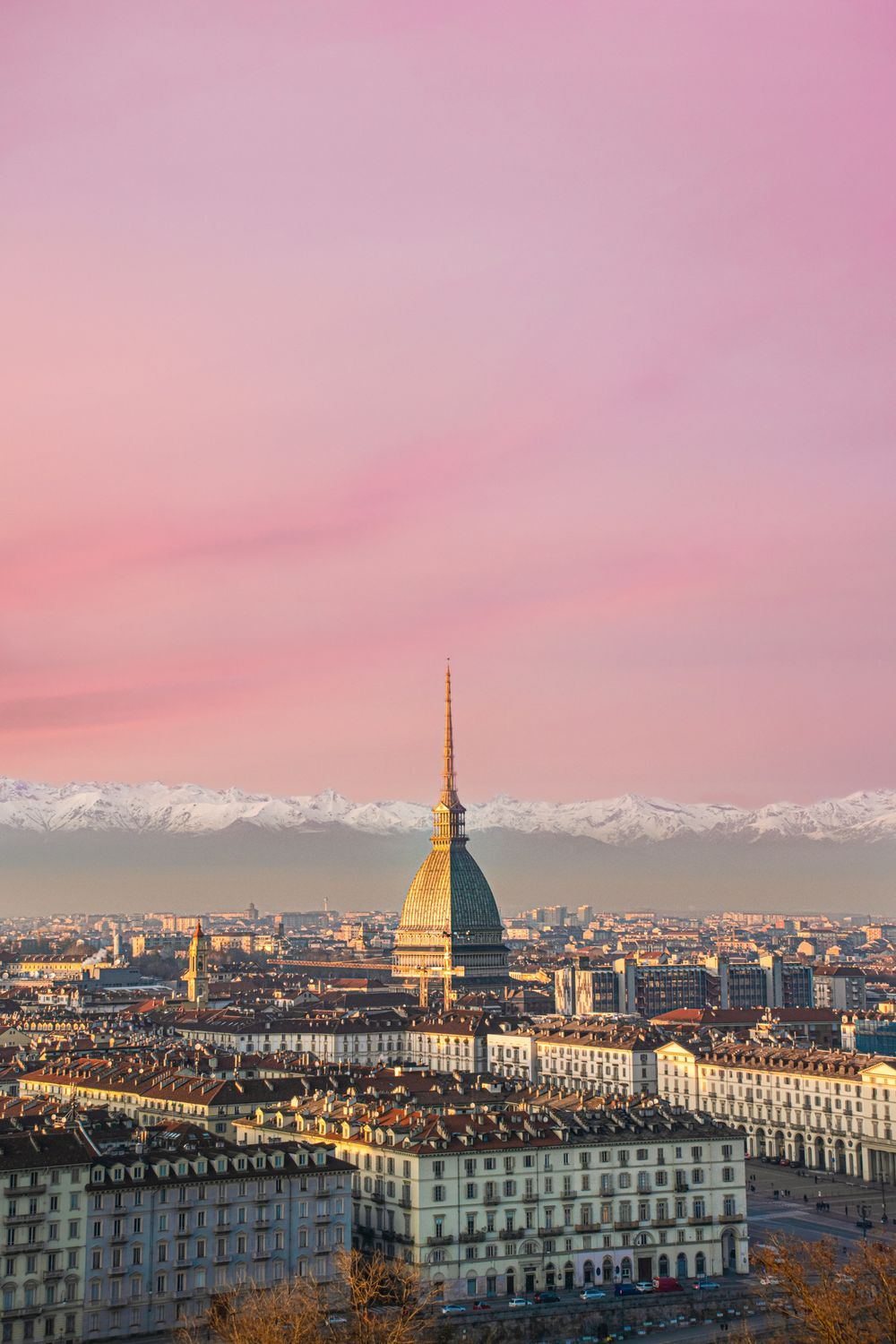 Turin at dusk